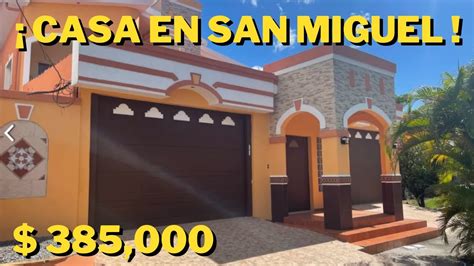 Bonita Casa En San Miguel En Residencial El Sitio El Salvador YouTube