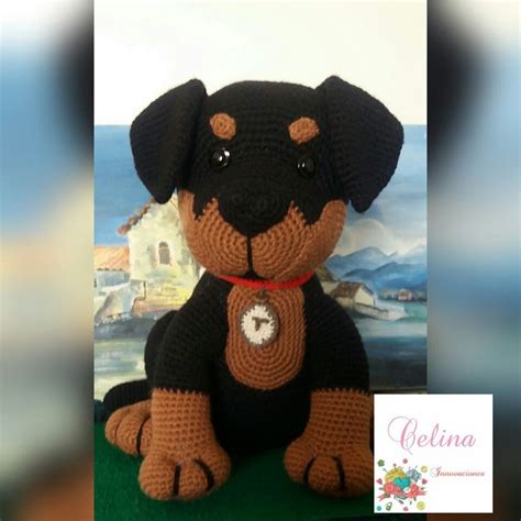 Perrito Rottweiler Amigurumi PASO A PASO En 2024 Perro Amigurumi