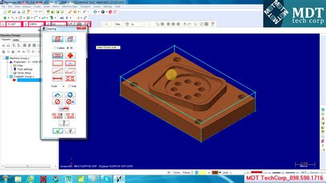 MasterCAM Training 2D Mill Toolpath Pocket Contour YouTube