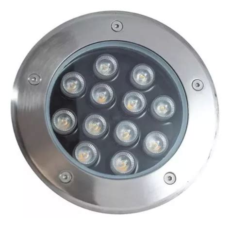 Lampara Empotrado Led Piso 7w Luz Cálida