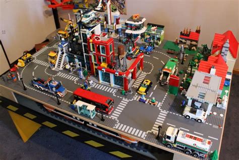 My Lego City A Small Layout For Childs Play Lego City Lego City