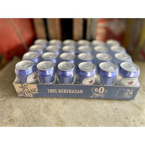 Jual Bintang Zero Kaleng 330 Ml Dus 24 Kaleng Shopee Indonesia