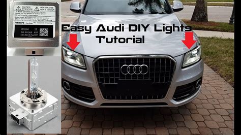 Easy Diy Tutorial Install New Oem D S Hid Bulbs On Audi Q Q Sq