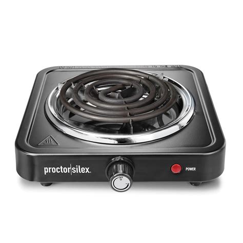 Single Electric Burner Cooktop - Model 34105 - ProctorSilex.com