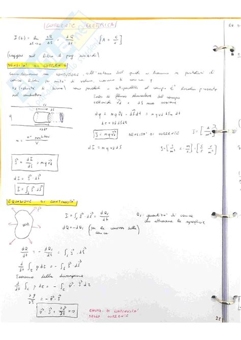 Appunti Del Corso Di Fisica