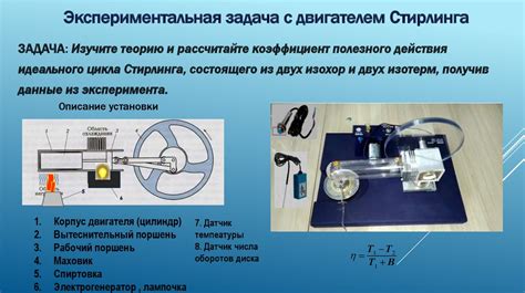 Экспериментальные задачи по физике в формировании УУД. Двигатель ...