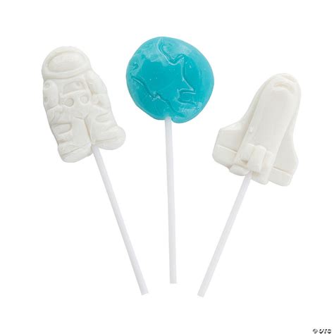 Outer Space Lollipops Oriental Trading Space Character Mixed Fruit