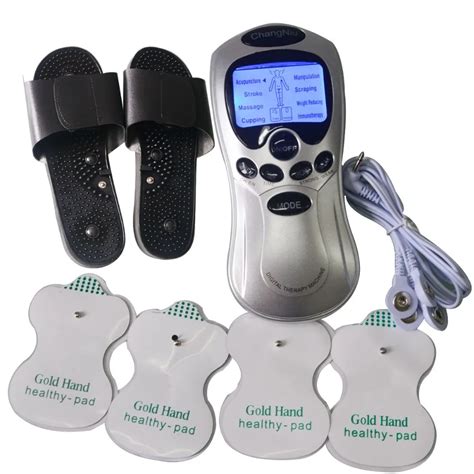 Electrode Massager Acupuncture Muscle Stimulator Electrode Pulse Machine1pair Physiotherapy