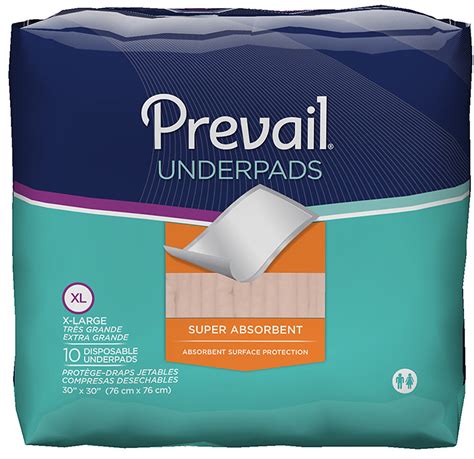 Prevail X Large 30x30 Underpads