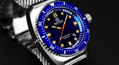 10 Things You Didn't Know about Deep Blue Watches