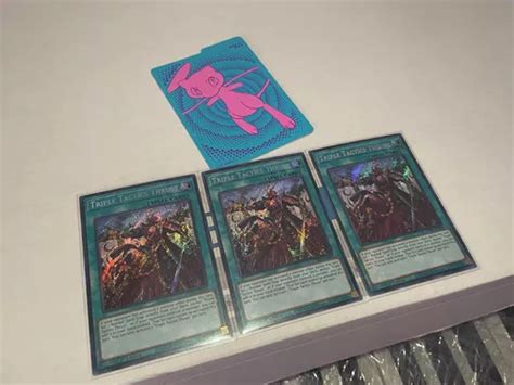 Triple Tactics Thrust Yugioh Secret Rare Tercia Set Phhy MercadoLibre