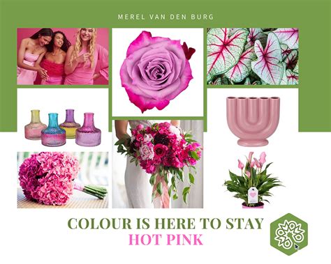 Floristry Trends 2023: Colour is Here to Stay - Hot Pink