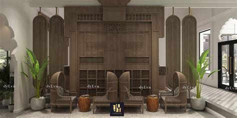 Thai restaurant interior design [Share file 3Ds Max] on Behance