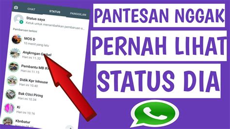 Cara Mengembalikan Status Wa Yang Dibisukan Sudah Lama Youtube