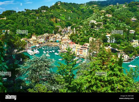 Portofino Village On Ligurian Coast Italy Stock Photo Alamy