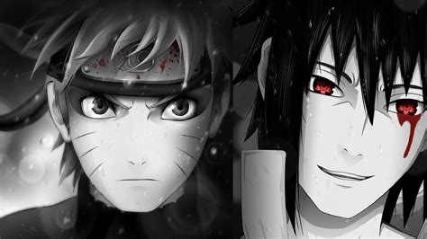 Wallpaper Anime Uzumaki Naruto Uchiha Sasuke 3000x1687 Arlt