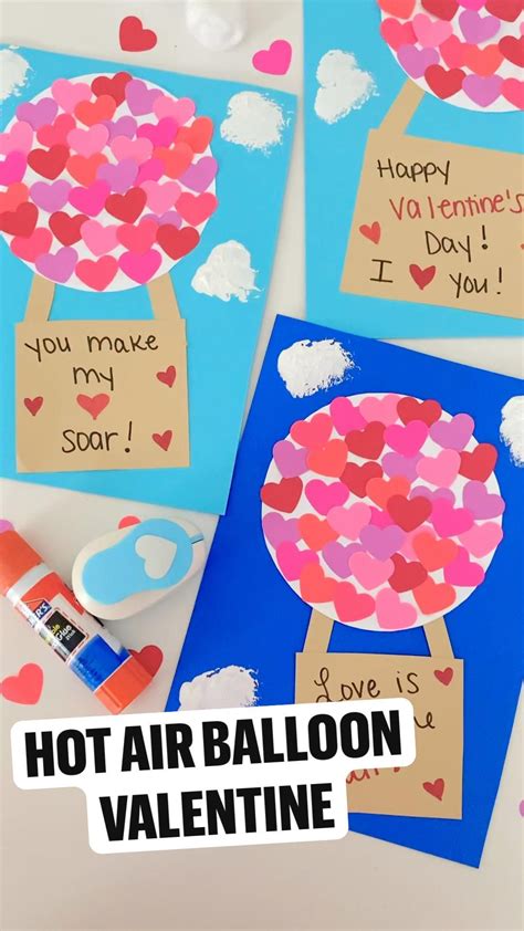 Hot Air Balloon Valentine Artofit