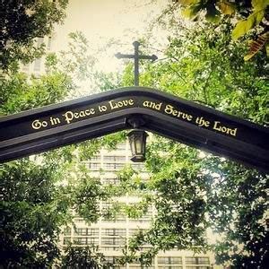 St. Alban's Episcopal Church: " Go in peace..."