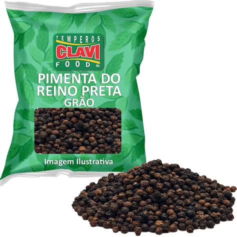 Pimenta do Reino Grão Preta Premium Natural Sem Conservantes Puro