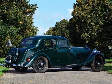 1936 Bentley 4 1 4 Litre Sports Saloon By Park Ward Aalholm