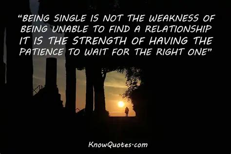 Being Single Quotes | KnowQuotes.com