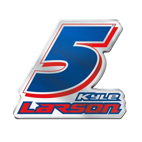 Kyle Larson 5 Acrylic Auto Emblem Hendrick Motorsports Store