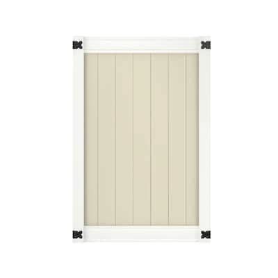 Veranda Pro Series Ft W X Ft H White Vinyl Woodbridge Privacy