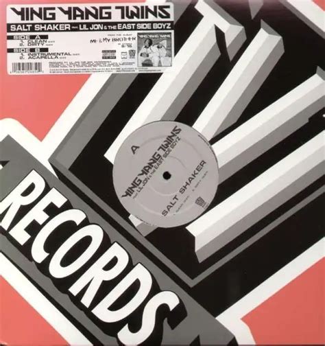 Ying Yang Twins Salt shaker (Vinyl Records, LP, CD) on CDandLP