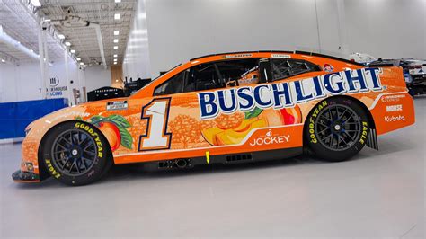 Ross Chastain Trackhouse Racing Busch Light Peach By Mick J Trading