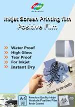 Buy GMP A4 Milky Screen Printing Inkjet Positive Film Waterproof A4