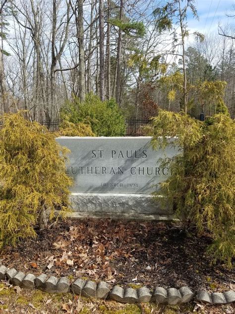 Saint Pauls Lutheran Church Cemetery In Virginia Find A Grave Cemetery