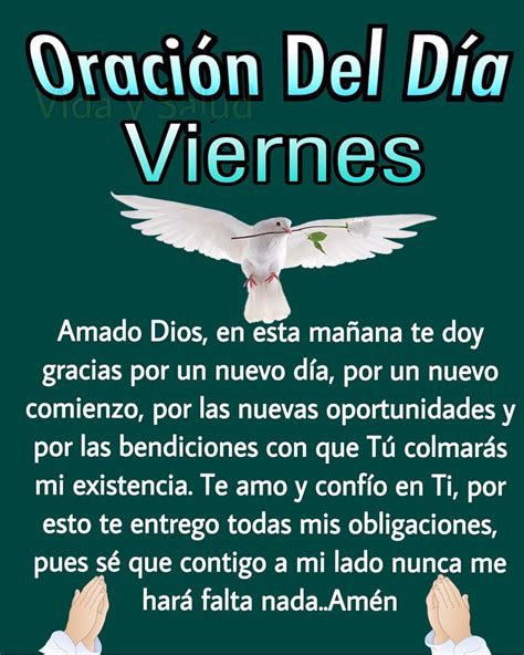 Oración Del Día Viernes FRASES PW