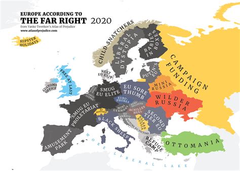 American Stereotypes Map