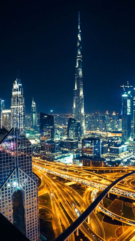 Dubai Night Scene