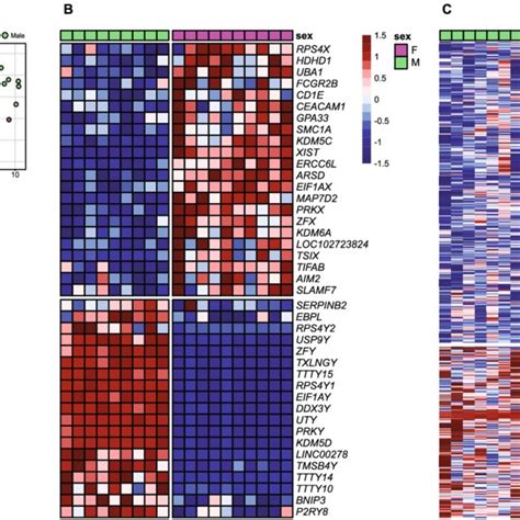 Monocyte Transcriptional Sex Dimorphism A Principal Component Analysis