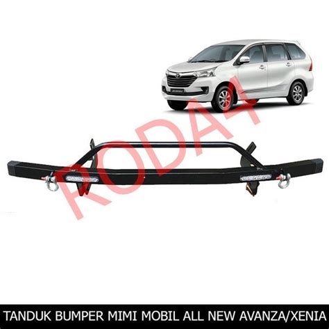 Jual Tanduk Bumper Mini Depan Besi All New Avanza Xenia Veloz Lampu Drl