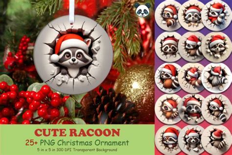 D Christmas Ornament Mega Bundle Graphic By Pandastic Creative Fabrica