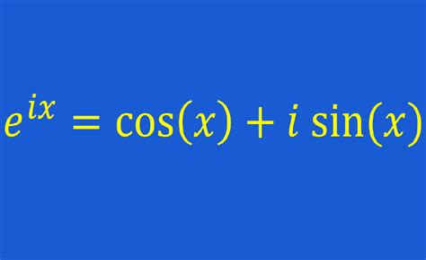 Euler's Formula for Complex Numbers - Neurochispas