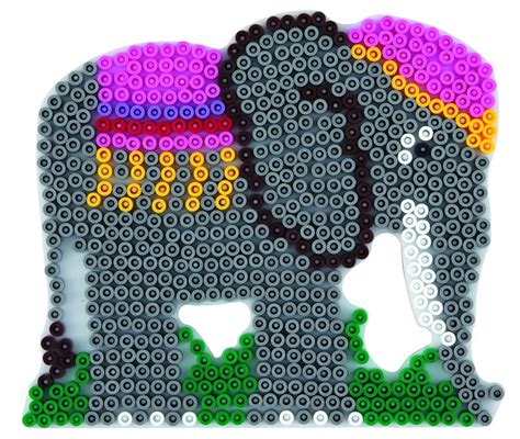 Hama Perleplade Elefant