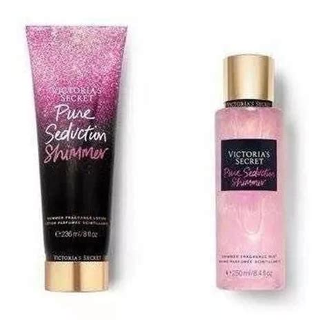 Kit Victorias Secret Pure Seduction Shimmer Original Parcelamento