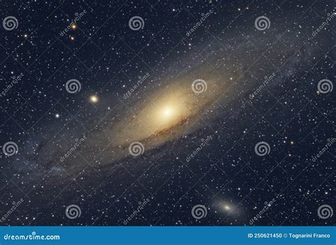 The Andromeda Galaxy Also Known As Messier 31 And The Satellite