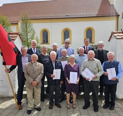 KAB Deining feier 60 jähriges Bestehen Gemeinde Deining