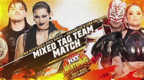 Full Match Mixed Tag Team Match Wwe Nxt Youtube