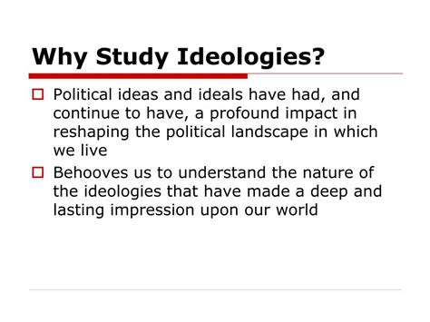 Ppt Chapter 1 Ideology And Ideologies Powerpoint Presentation Free