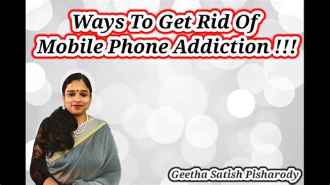 Ways To Get Rid Of Mobile Phone Addiction Youtube