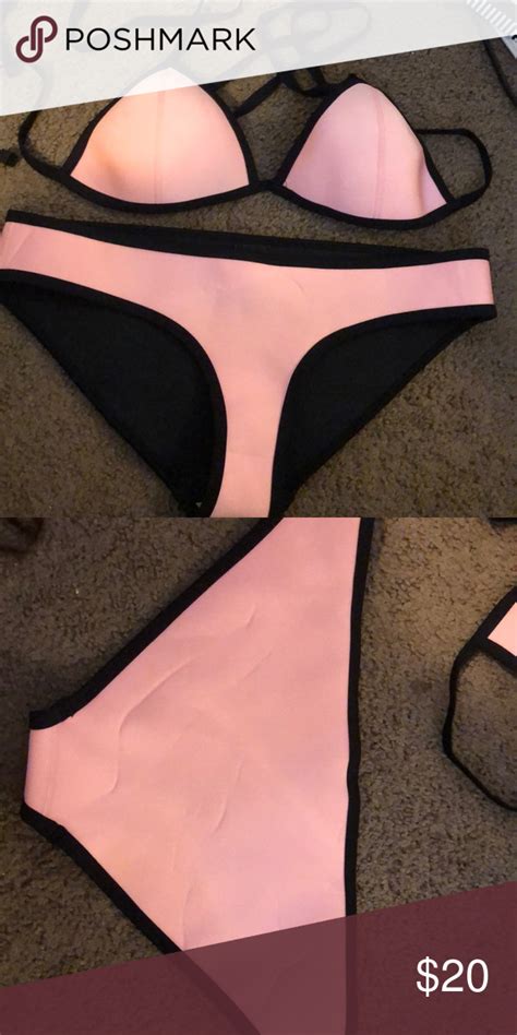 Pink Triangl Bikini Bikinis Triangle Bikini Triangl Swimwear