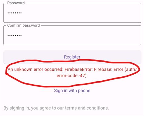 How I Can Modify The Error Message In A Flutter Firebase Ui Screen