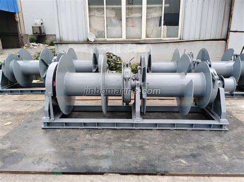 Kn Hydraulic Winch For Mooring Rope With Double Drum Buy Marine