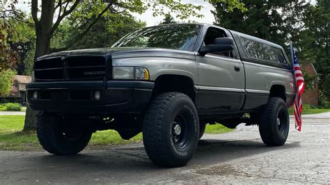 1997 Dodge Ram V10 Multiple Custom Exhausts Crackles YouTube