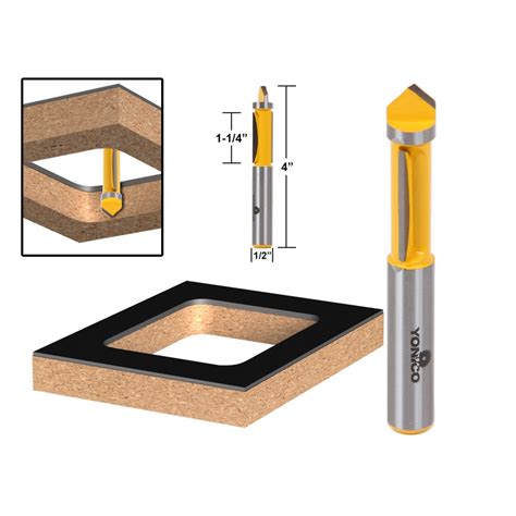 Straight Spiral Flush Trim Panel Pilot Flush Trim Router Bit